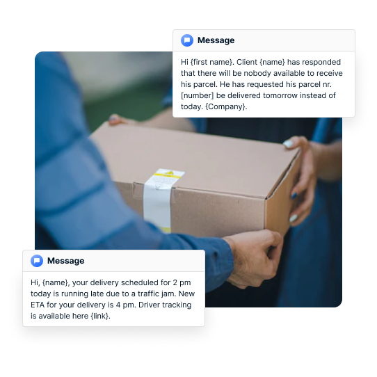 Customers appreciate timely delivery and change notifications